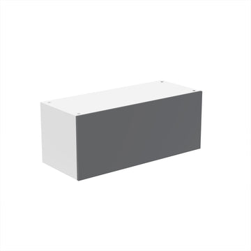 RTA - Glossy Grey - Horizontal Door Wall Cabinets | 30