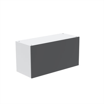 RTA - Glossy Grey - Horizontal Door Wall Cabinets | 30