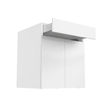 RTA - Glossy White - Double Door Base Cabinets | 27