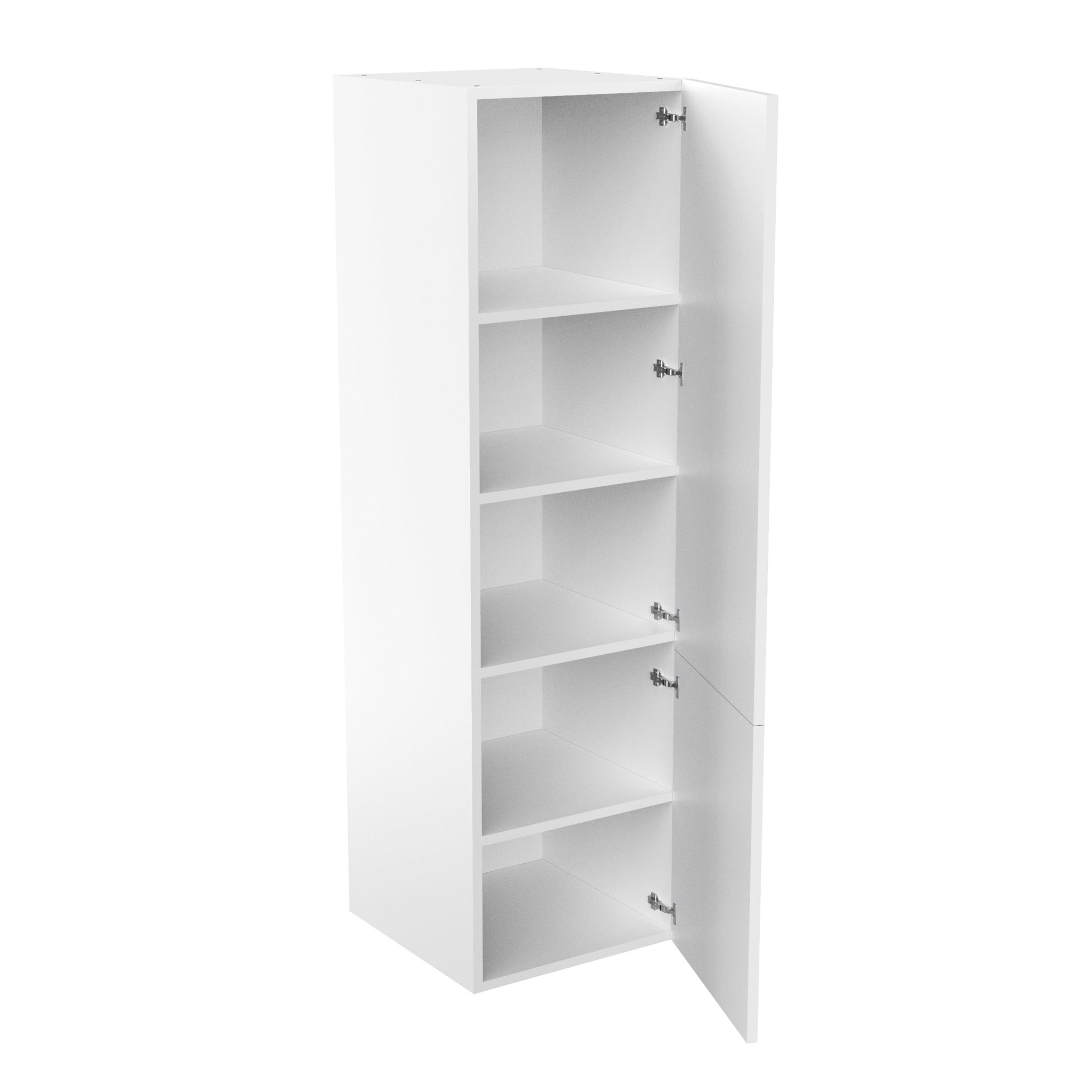 RTA - Glossy White - Single Door Tall Cabinets | 24"W x 84"H x 23.8"D