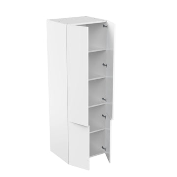 RTA - Glossy White - Double Door Tall Cabinets | 30