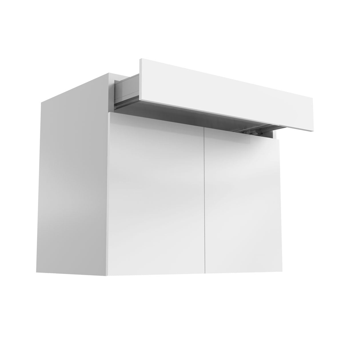 RTA - Glossy White - Double Door Vanity Cabinets | 36"W x 34.5"H x 21"D