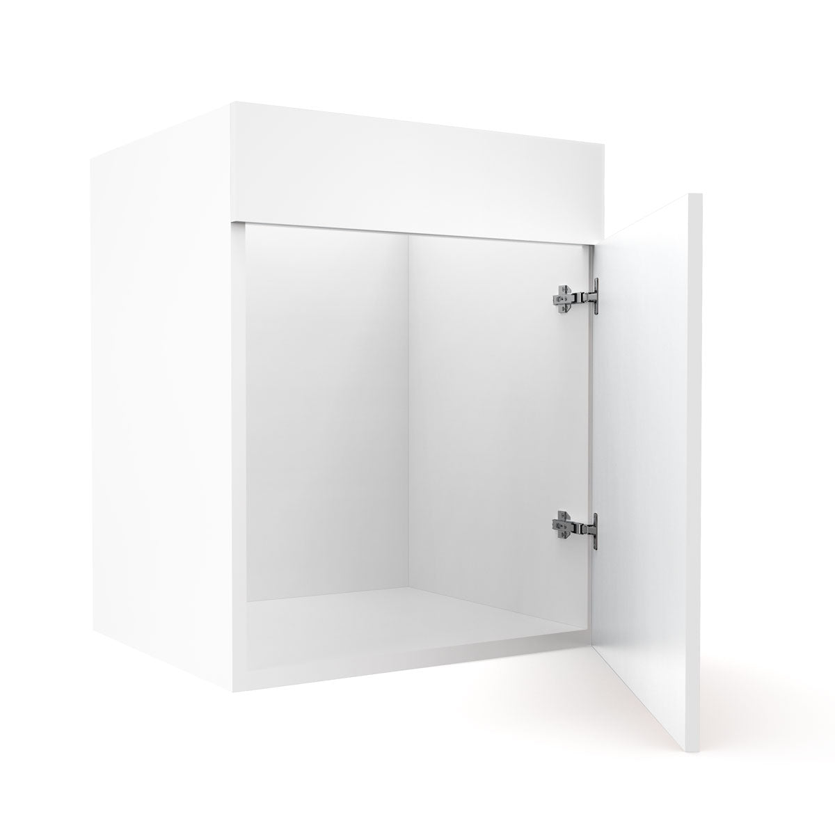 RTA - Glossy White - Sink Vanity Cabinets | 24"W x 30"H x 21"D
