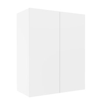 RTA - Glossy White - Single Door Wall Cabinets | 24