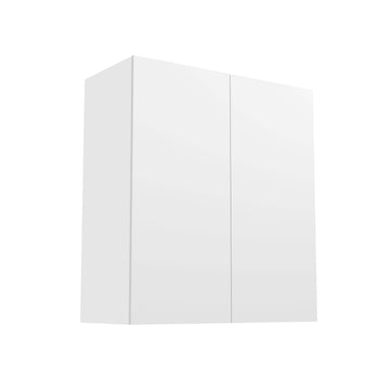 RTA - Glossy White - Double Door Wall Cabinets | 27