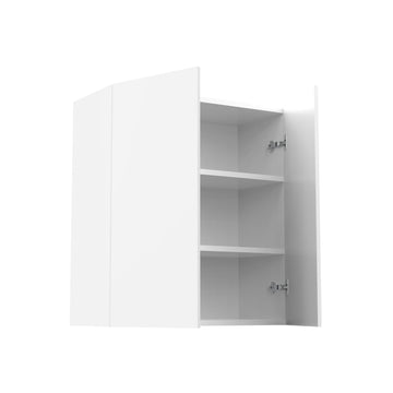 RTA - Glossy White - Double Door Wall Cabinets | 27