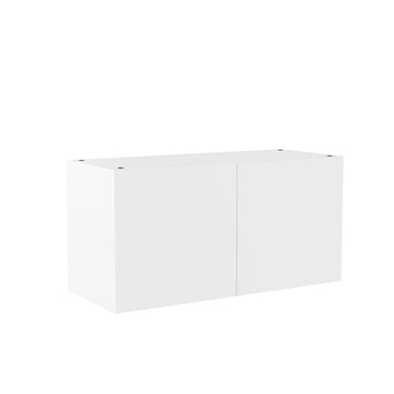 RTA - Glossy White - Double Door Wall Cabinets | 30