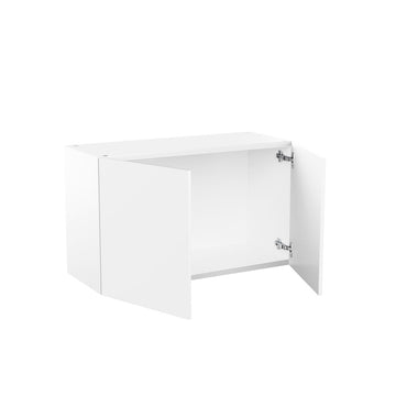 RTA - Glossy White - Double Door Wall Cabinets | 30