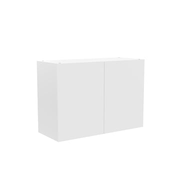 RTA - Glossy White - Double Door Wall Cabinets | 30