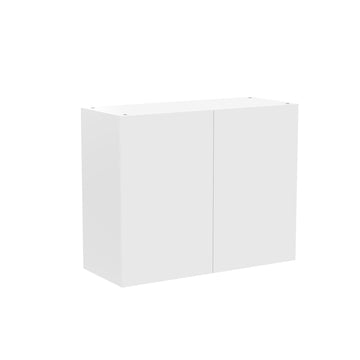 RTA - Glossy White - Double Door Wall Cabinets | 30