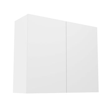 RTA - Glossy White - Double Door Wall Cabinets | 36