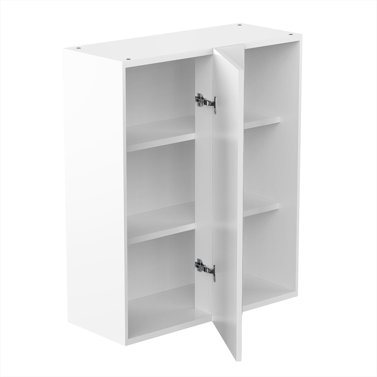 RTA - Glossy White - Single Door Wall Cabinets | 30"W x 36"H x 12"D