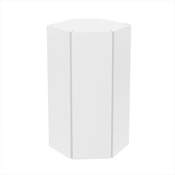 RTA - Glossy White - Diagonal Wall Cabinets | 24