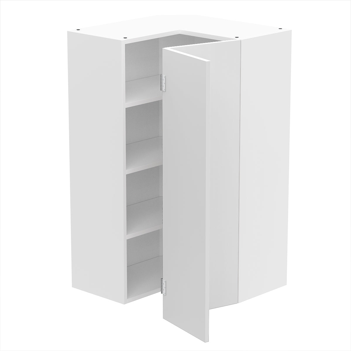 RTA - Glossy White - Easy Reach Wall Cabinets | 24"W x 42"H x 12"D