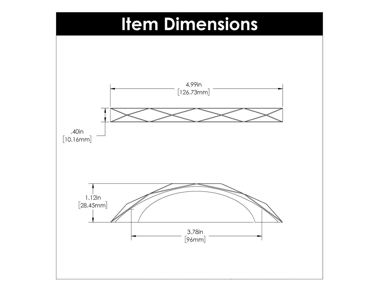 Pulls 3-3/4 Inch (96mm) Center to Center - Hickory Hardware