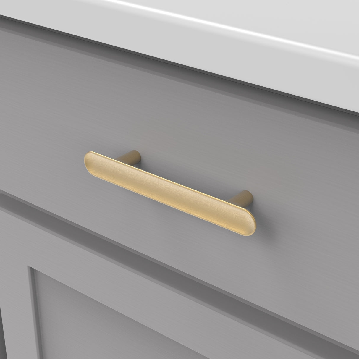 Kitchen Cabinet Handles 3-3/4 Inch (96mm) Center to Center - Hickory Hardware