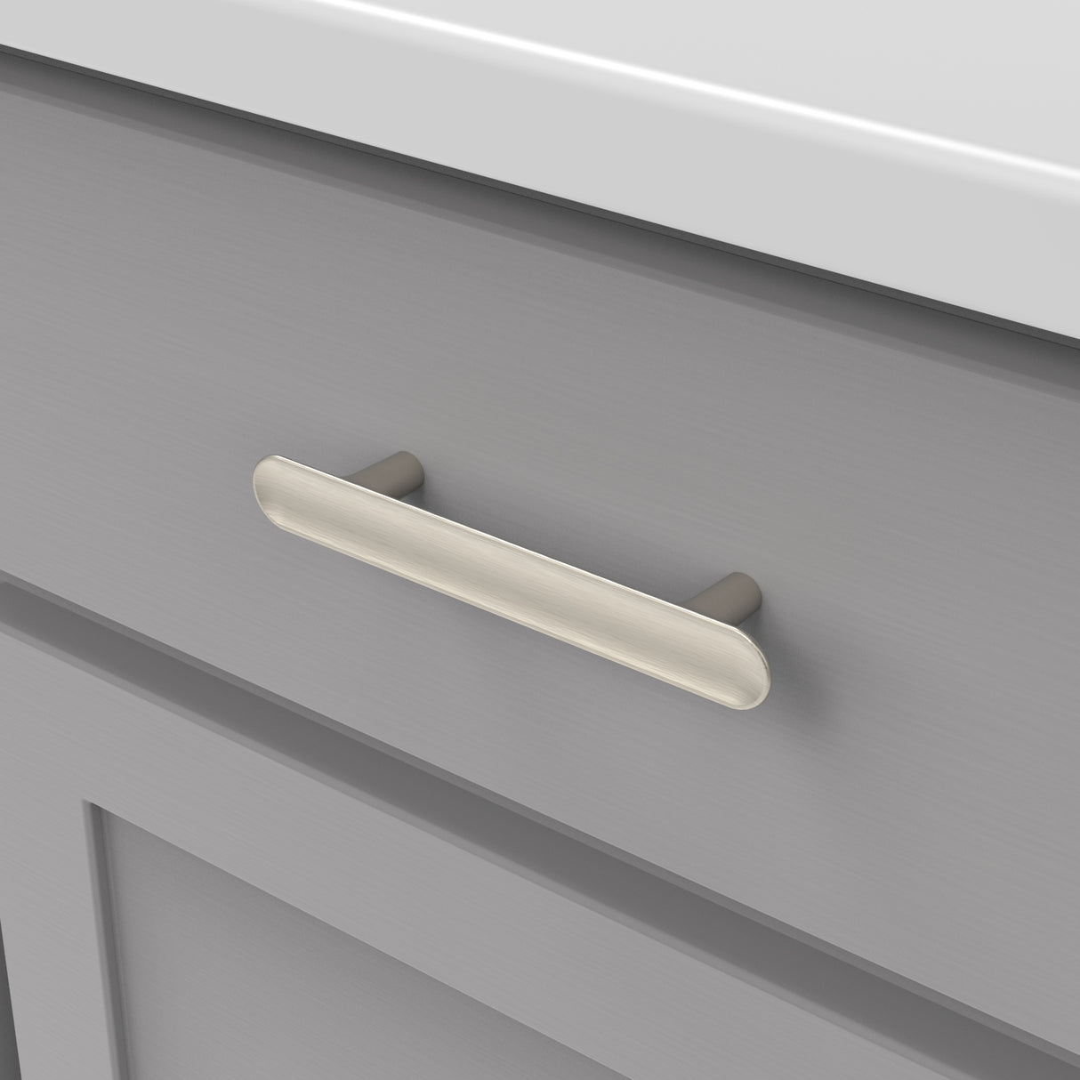 Kitchen Cabinet Handles 3-3/4 Inch (96mm) Center to Center - Hickory Hardware