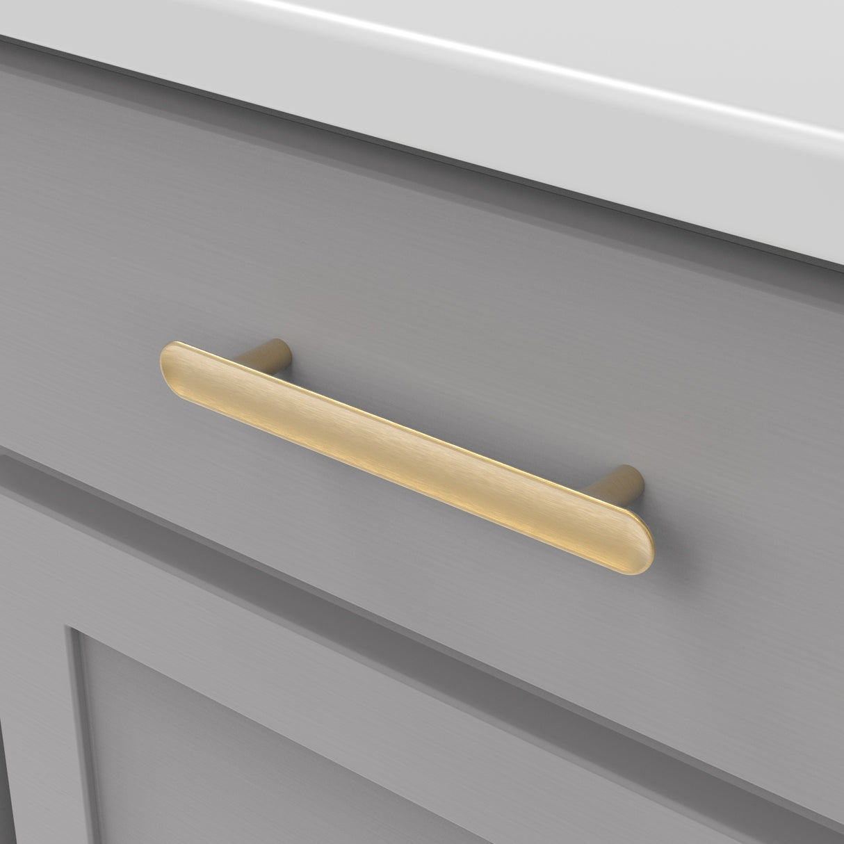 Kitchen Cabinet Handles 5-1/16 Inch (128mm) Center to Center - Hickory Hardware