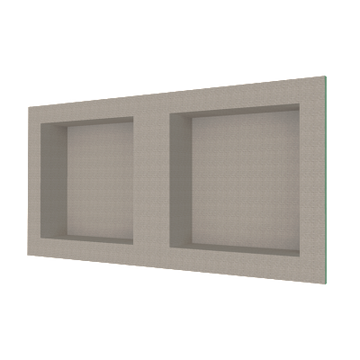 Recessed Double Wide Niche 32