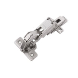 Hinge Concealed Full Overlay Frameless Self-Close 165 Degree (2 Hinges/Per Pack) in Polished Nickel- Hickory Hardware