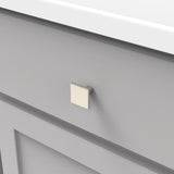 Knob 1-1/4 Inch Square - Skylight Collection - Hickory Hardware