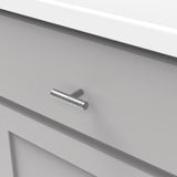 T Bar Cabinet Pulls 2-3/8 Inch X 1/2 Inch - Hickory Hardware