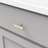 T Bar Cabinet Pulls 2-3/8 Inch X 1/2 Inch - Hickory Hardware