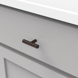 T Bar Cabinet Pulls 2-3/8 Inch X 1/2 Inch - Hickory Hardware