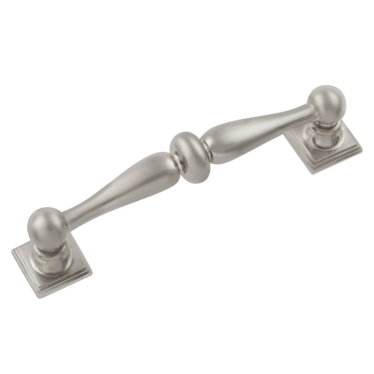 Traditional Cabinet Pull 3-3/4 Inch (96mm) Center to Center - Hickory Hardware