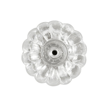 Polished Nickel Knob 1-1/8 Inch Diameter - Crystal Palace Collection