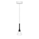 Modern LED Pendant Light Fixture, Dimmable, 3000K (Warm White), Sand White (3362-1F)