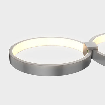 LED Flushmount Light, Dimmable, 3000K (Warm White) (C2052-4)