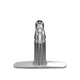 Single Handle Pull-Out Kitchen Faucet with SS deckplate in Polished Chrome