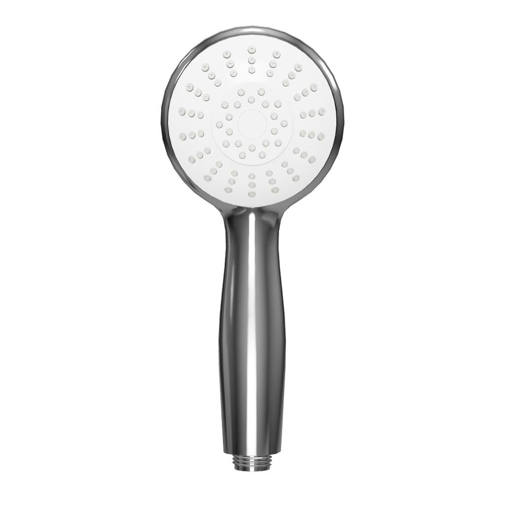 Handheld Shower Single Setting, Grey Face, Soft Self-Cleaning Nozzles With different Flow rate