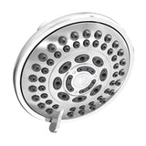 Shower Head 5-Settings, Soft Self-Cleaning Nozzles, Without ABS Shower Arm, ABS Ball Joint