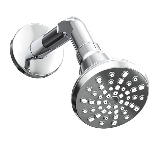 Shower Head Single Setting, Soft SelfCleaning Nozzles