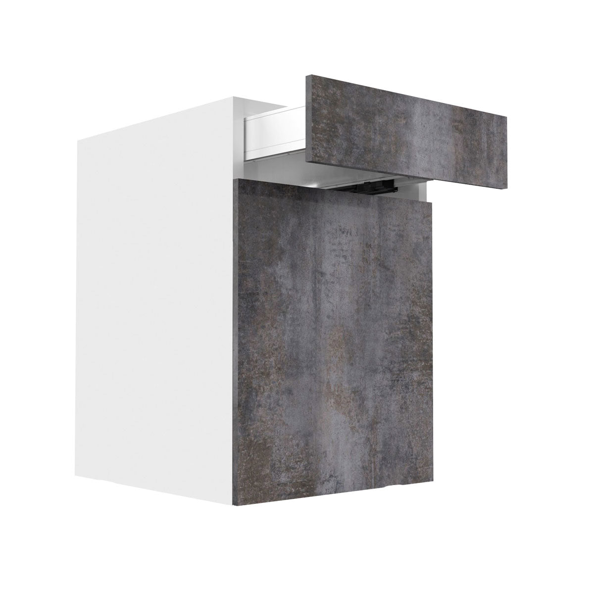 RTA - Rustic Grey - Single Door Base Cabinets | 24"W x 30"H x 23.8"D