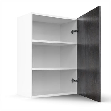RTA - Rustic Grey - Single Door Wall Cabinets | 24"W x 30"H x 12"D