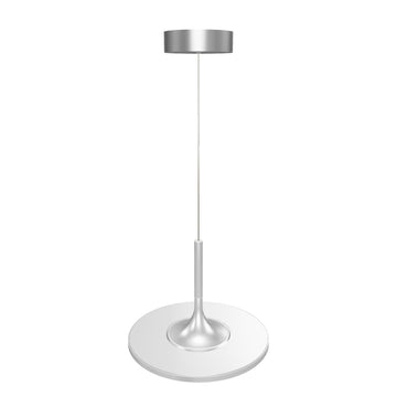 LED Pendant Light Fixture, Round, Dimmable, 3000K (Warm White) (P3142-45)