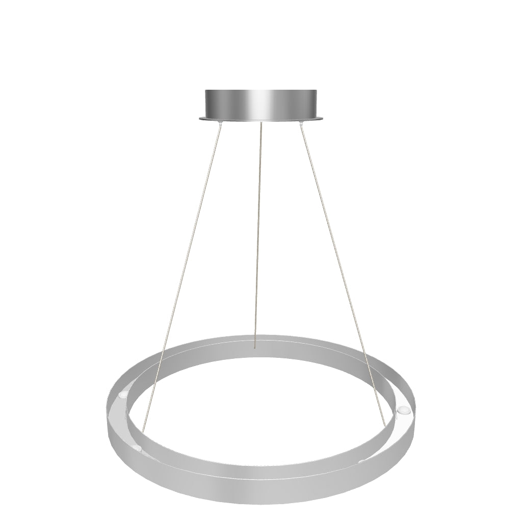 LED Pendant Light Fixture, Dimmable, 3000K (Warm White), Aluminum (P706542-60)