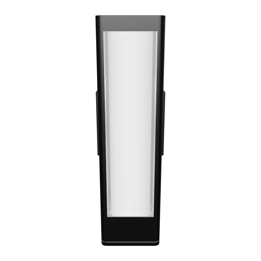 LED Outdoor Wall Sconce, Matte Black Finish, 12W, ETL Listed - Wet Location, Dimmable