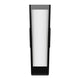 LED Outdoor Wall Sconce, Matte Black Finish, 12W, ETL Listed - Wet Location, Dimmable