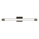 Cylinder Shape Integrated LED Bath Bar Light, 18.5 Inch/27.5 Inch, 4000K (Cool White), Dimmable, ETL Listed, Bathroom Vanity Lighting