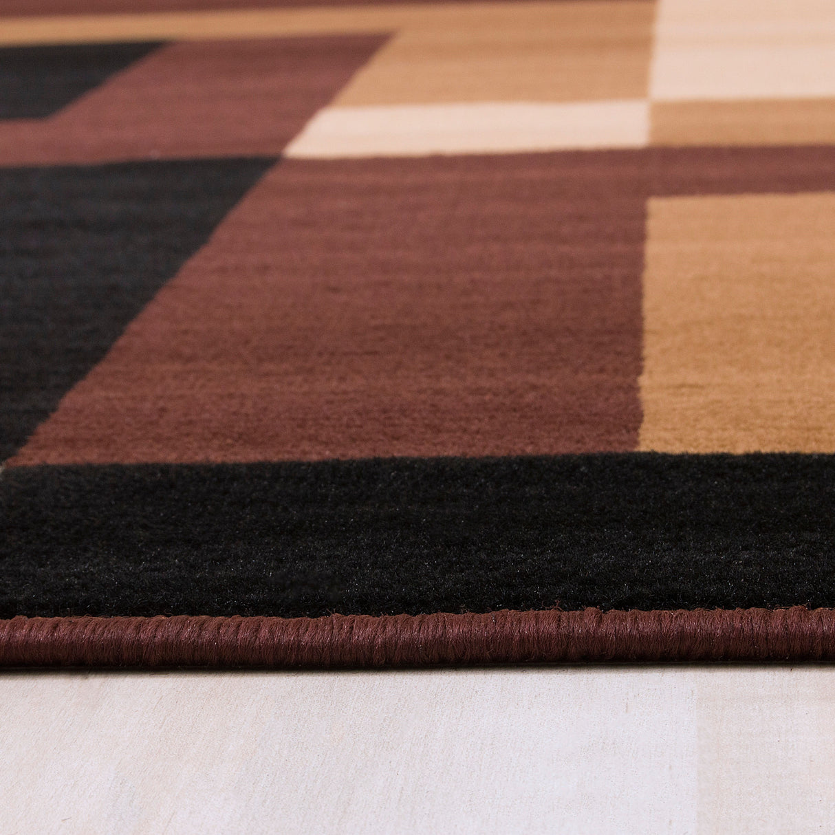 Moderno 9 Area Rugs Brown 8-X-10