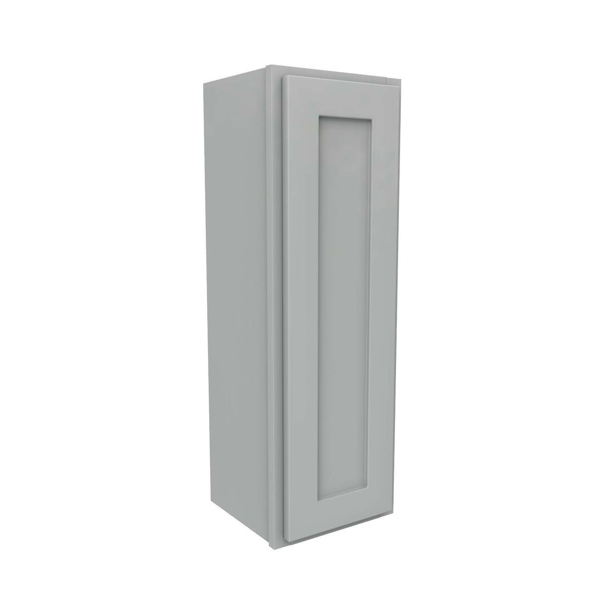 Luxor Misty Grey - Single Door Wall Cabinet | 12"W x 36"H x 12"D