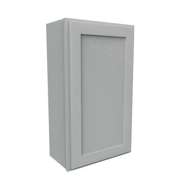 Luxor Misty Grey - Single Door Wall Cabinet | 21