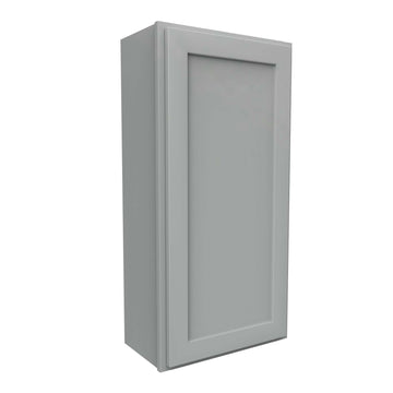 Luxor Misty Grey - Single Door Wall Cabinet | 21