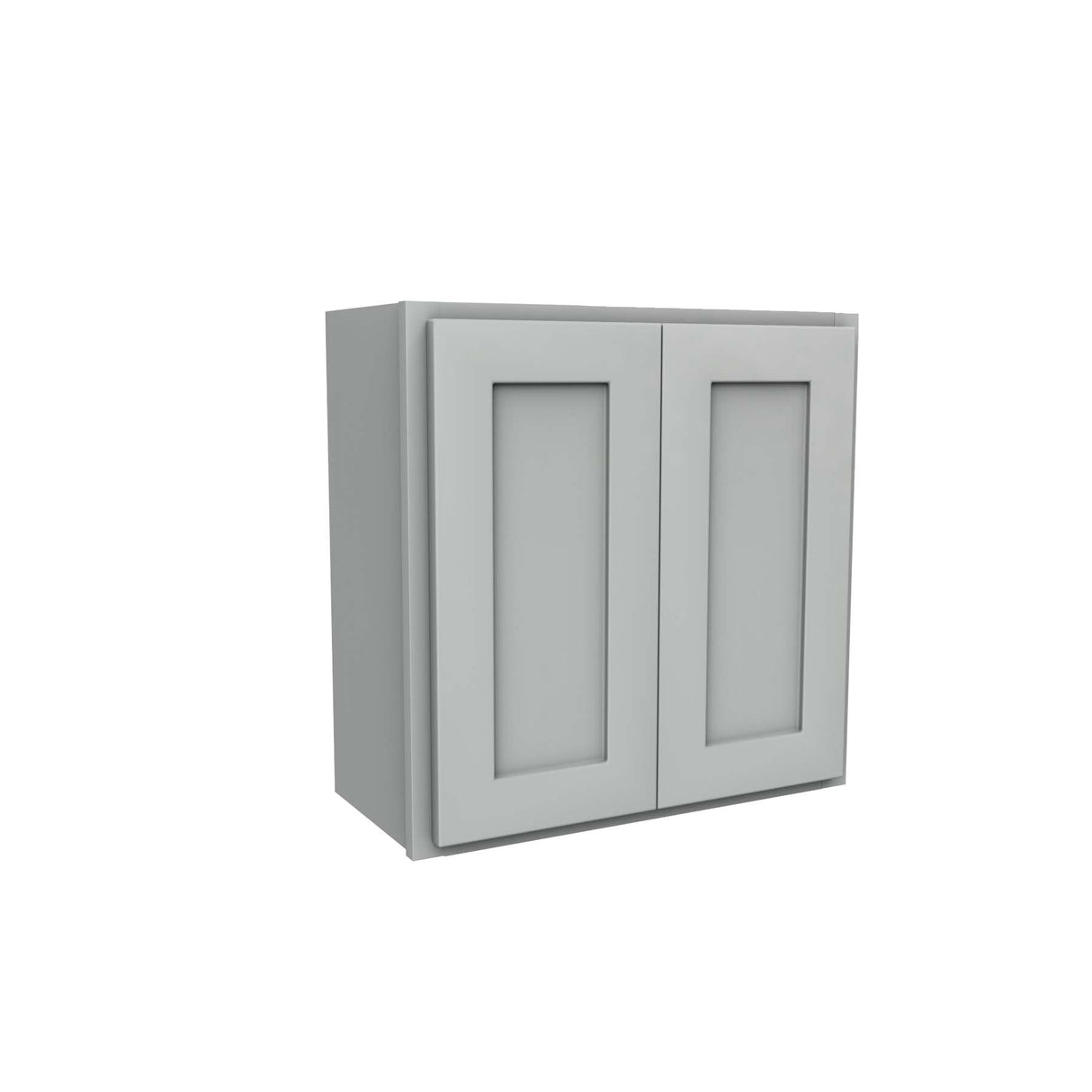 Luxor Misty Grey - Double Door Wall Cabinet | 24"W x 24"H x 12"D