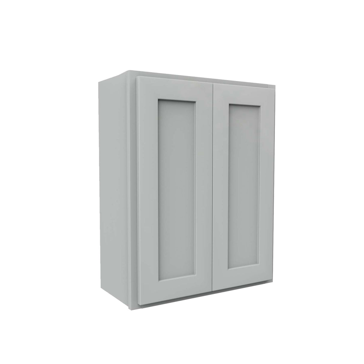 Luxor Misty Grey - Double Door Wall Cabinet | 24"W x 30"H x 12"D