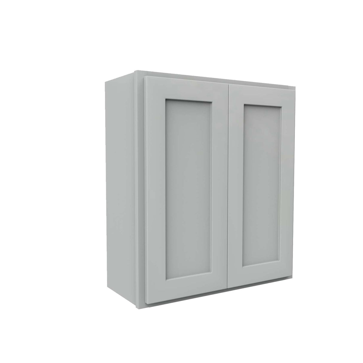 Luxor Misty Grey - Double Door Wall Cabinet | 27"W x 30"H x 12"D